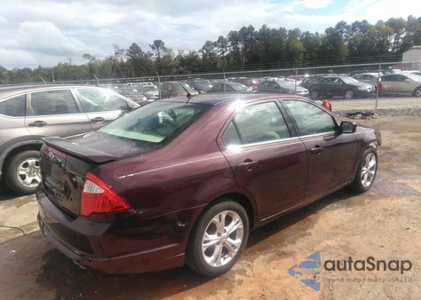 2012 Ford Fusion Se z USA, uszkodzony, nr VIN 3FAHP0HAXCR227881